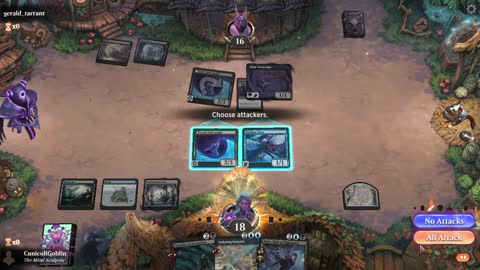 Watch MTG Arena Video Replay - Dimir Midrange by CunicoliGoblin VS Dimir Aggro by gerald_tarrant - Standard Play