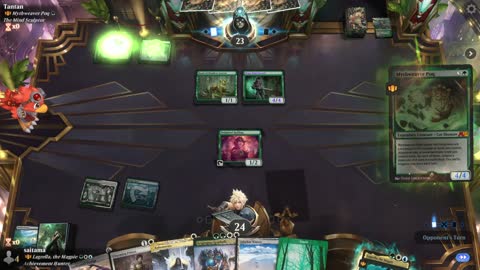 Watch MTG Arena Video Replay - Lagrella, the Magpie by saitama VS Mythweaver Poq by Tantan - Historic Brawl