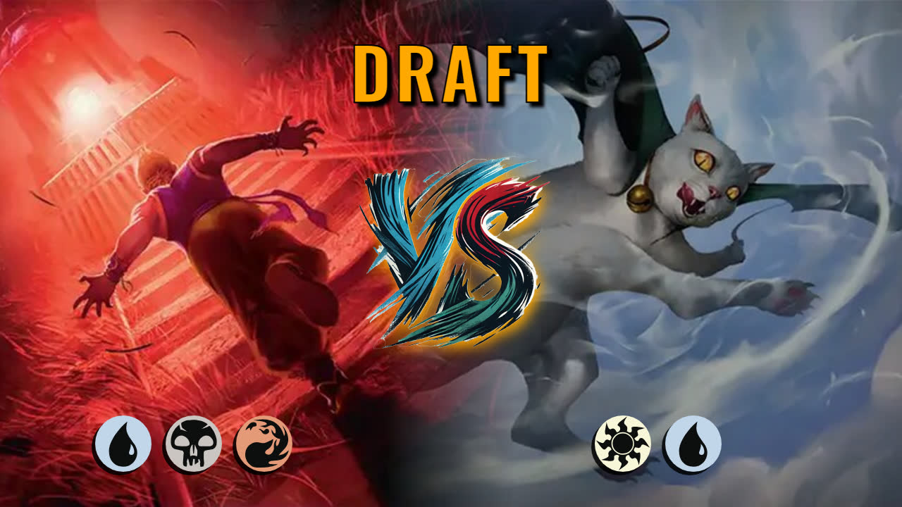 Watch MTG Arena Draft Video - Grixis Midrange by Numbskull VS Azorius Midrange by Rabite - bc35bf