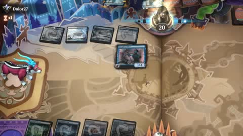 Watch MTG Arena Video Replay - Dimir Midrange by HamHocks42 VS Azorius Midrange by Dolor27 - Standard Ranked