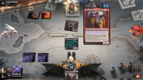 Watch MTG Arena Video Replay - Mono Black Midrange by Numbskull VS Mono Red Aggro by CrankyLobster - Traditional Standard Ranked