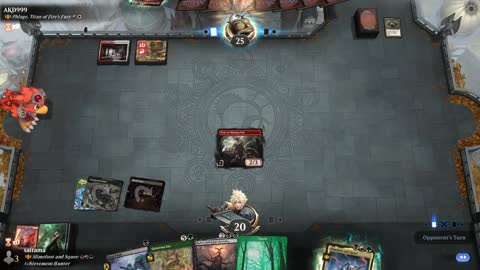 Watch MTG Arena Video Replay - Slimefoot and Squee by saitama VS Phlage, Titan of Fire's Fury by AKD999 - Historic Brawl