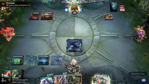 Watch MTG Arena Video Replay - Yuriko, the Tiger's Shadow by saitama VS Crucias, Titan of the Waves by SPAtomsk - Historic Brawl