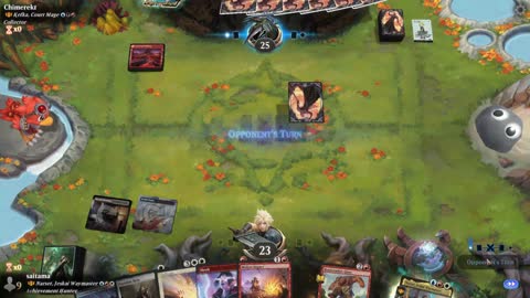 Watch MTG Arena Video Replay - Narset, Jeskai Waymaster by saitama VS Kefka, Court Mage by Chimerekt - Historic Brawl
