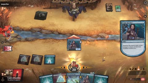 Watch MTG Arena Video Replay - Izzet Control by CunicoliGoblin VS Mono Green Aggro by jasperlav - Alchemy Event