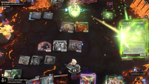 Watch MTG Arena Video Replay - Celes, Rune Knight by saitama VS Xenagos, God of Revels by mostmagicalmagican - Historic Brawl