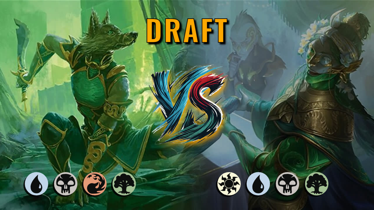 Watch MTG Arena Draft Video - UBRG Midrange by saitama VS WUBG Midrange by magicmandan21 - ab08e2