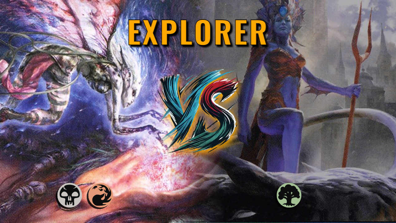 Watch MTG Arena Pioneer Video - Rakdos Midrange by HamHocks42 VS Mono Green Midrange by Donwi - 033d6e