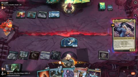 Watch MTG Arena Video Replay - Breya, Etherium Shaper by saitama VS Tatyova, Benthic Druid by Ultros89 - Historic Brawl