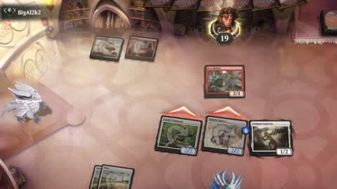 Watch MTG Arena Video Replay - Mono White Aggro by Khat VS Boros Aggro by BigAl2k2 - Explorer Ranked