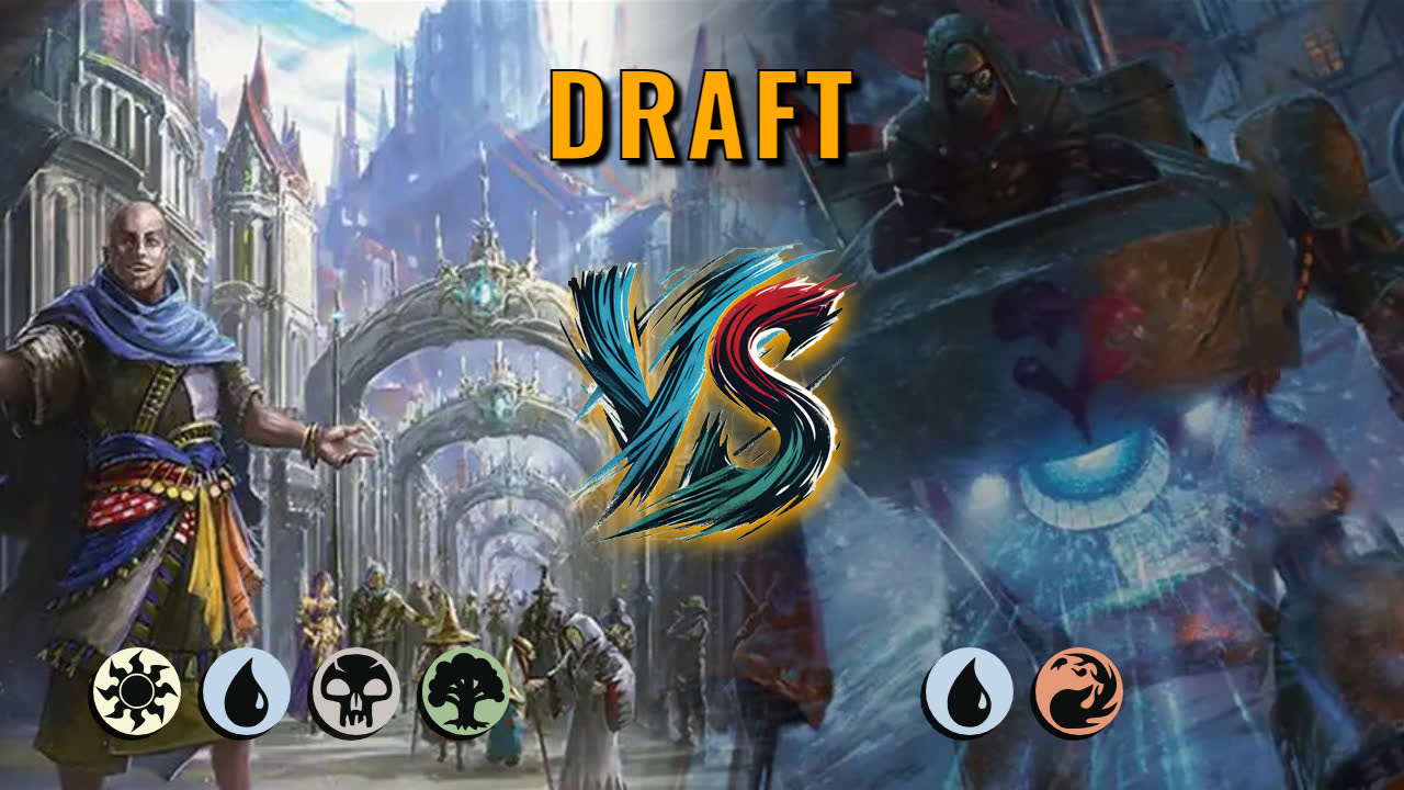 Watch MTG Arena Draft Video - WUBG Midrange by saitama VS Izzet Aggro by Dumplings - 49cdfb