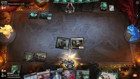 Watch MTG Arena Video Replay - Najeela, the Blade-Blossom by saitama VS Nashi, Illusion Gadgeteer by pweebs - Historic Brawl