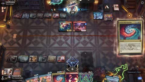 Watch MTG Arena Video Replay - Jeskai Control by DamienF16 VS Izzet Midrange by toothymtg - Traditional Standard Ranked