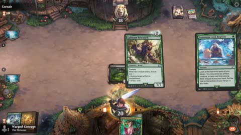 Watch MTG Arena Video Replay - UBRG Midrange by Warped Concept VS Jund Aggro by Corsair - Quick Draft Emblem