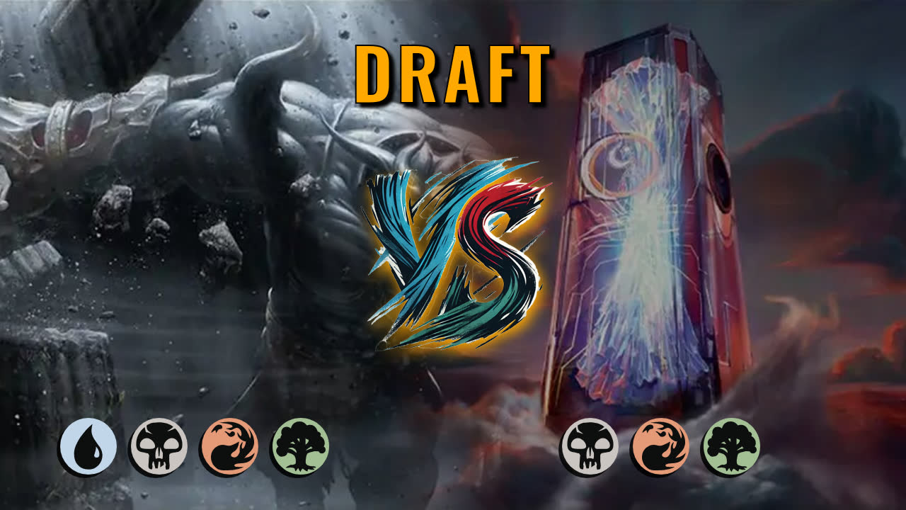 Watch MTG Arena Draft Video - UBRG Midrange by Warped Concept VS Jund Aggro by Corsair - 1429ed