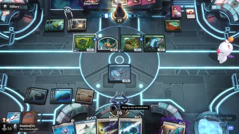 Watch MTG Arena Video Replay - Azorius Midrange by DamienF16 VS Selesnya Midrange by Tiffory - Premier Draft
