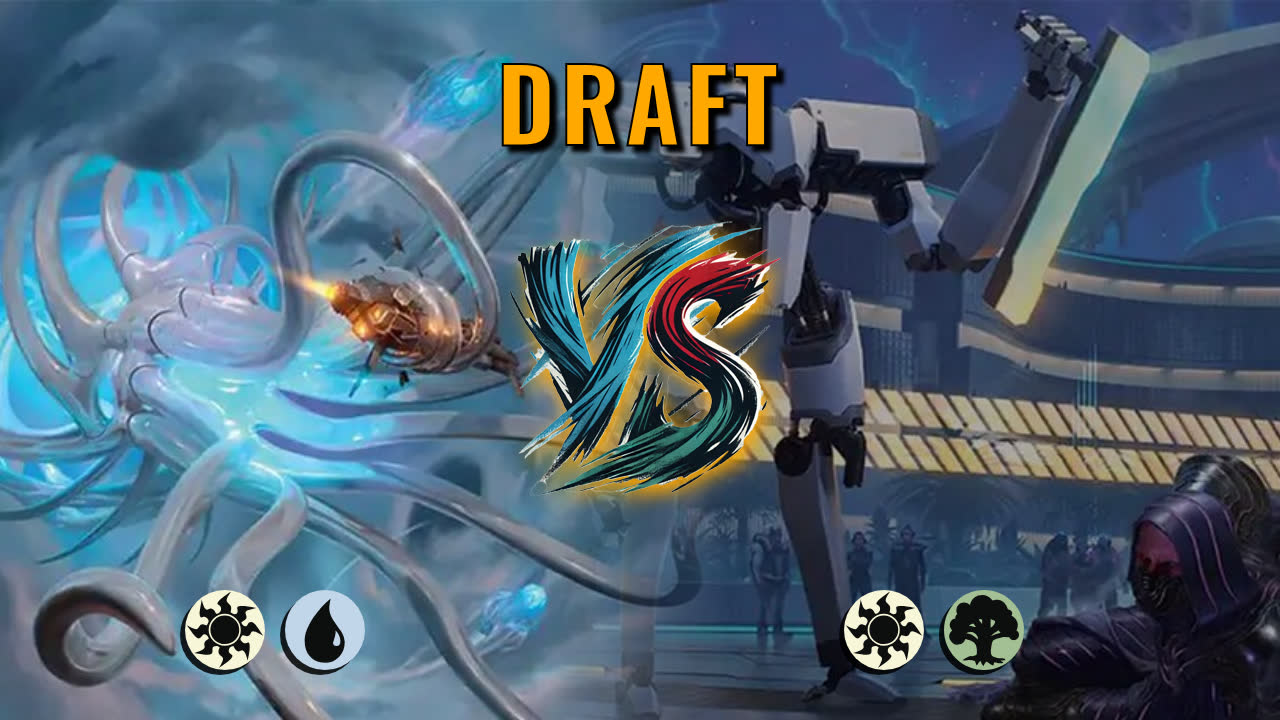 Watch MTG Arena Draft Video - Azorius Midrange by DamienF16 VS Selesnya Midrange by Tiffory - 99be9a