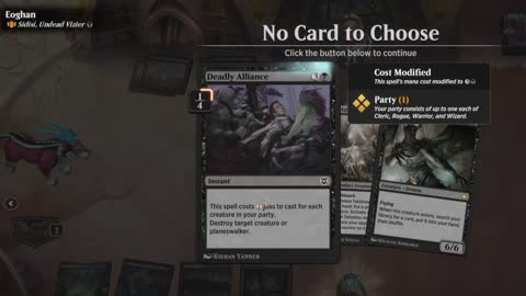 Watch MTG Arena Video Replay - Tasigur, the Golden Fang by saitama VS Sidisi, Undead Vizier by Eoghan - MWM Brawl Builder
