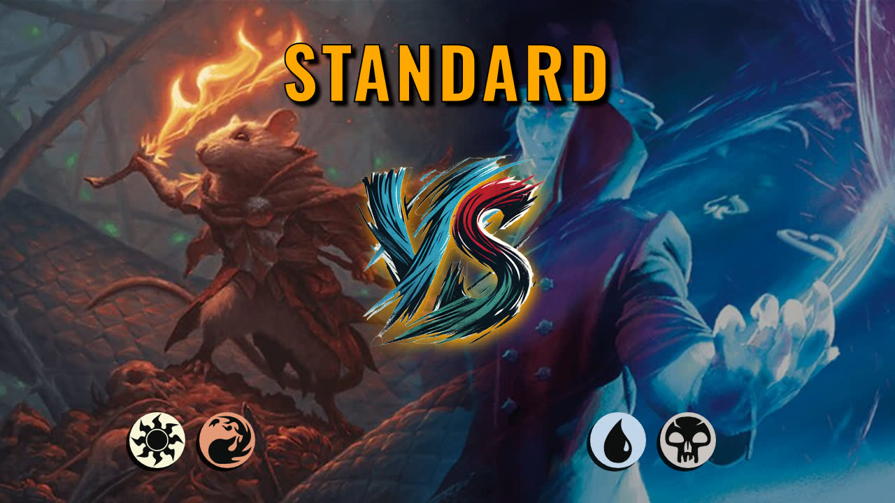 Watch MTG Arena Standard Video - Boros Aggro by CunicoliGoblin VS Dimir Midrange by gama223 - f60f7b