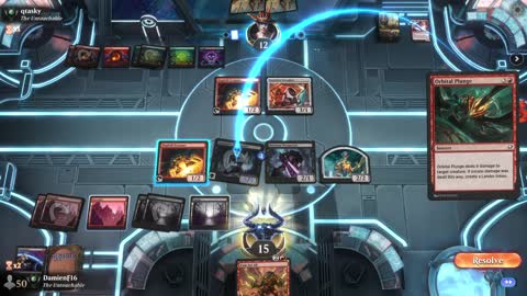 Watch MTG Arena Video Replay - Grixis Aggro by DamienF16 VS Gruul Midrange by qtasky - Premier Draft