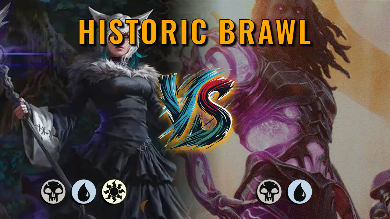 Watch MTG Arena Historic Brawl Video - Y'shtola, Night's Blessed by Warped Concept VS Tezzeret, Master of the Bridge by white_male - 20814b