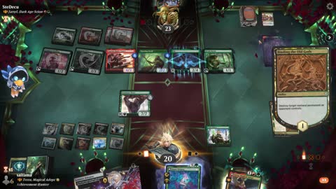 Watch MTG Arena Video Replay - Terra, Magical Adept by saitama VS Jarsyl, Dark Age Scion by SteDecu - Historic Brawl