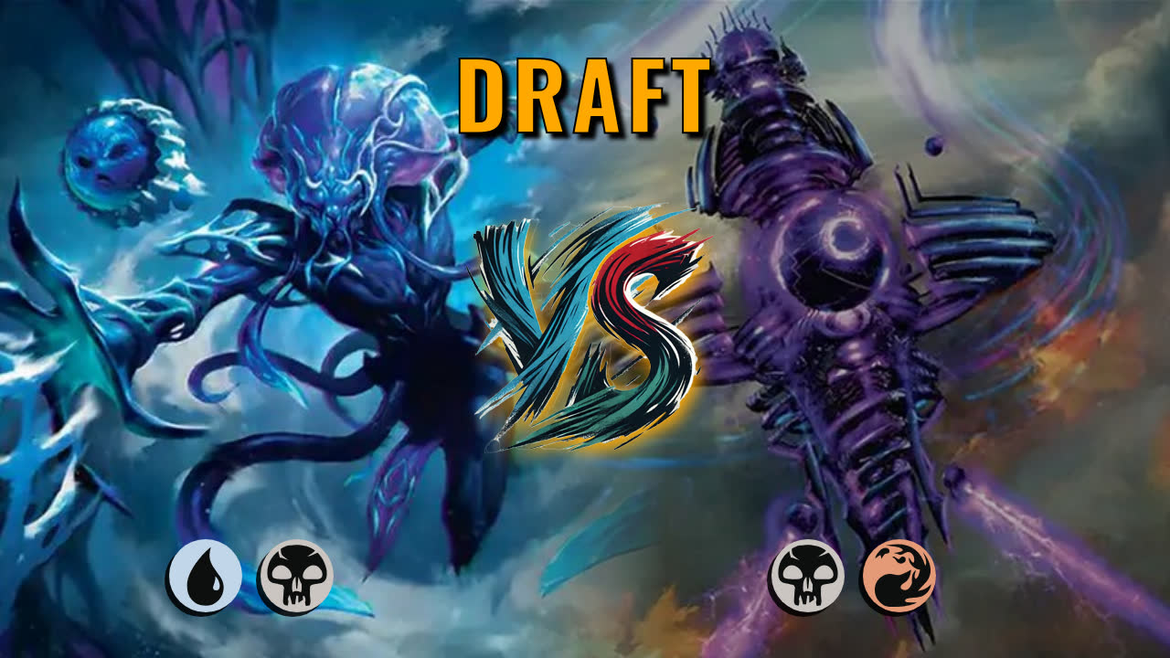 Watch MTG Arena Draft Video - Dimir Midrange by DamienF16 VS Rakdos Midrange by lunaloveee - 575737