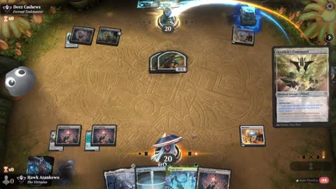 Watch MTG Arena Video Replay - Simic Control by Hawk Atankewo VS Colorless Control by Deez Cashews - Historic Ranked