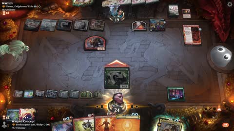 Watch MTG Arena Video Replay - Borborygmos and Fblthp by Warped Concept VS Narset, Enlightened Exile by WarHov - Historic Brawl