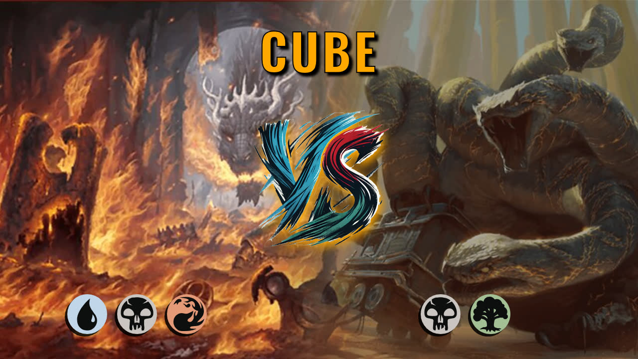 Watch MTG Arena Cube Video - Grixis Midrange by DamienF16 VS Golgari Midrange by ChairmanOfTheBored - 5e8711