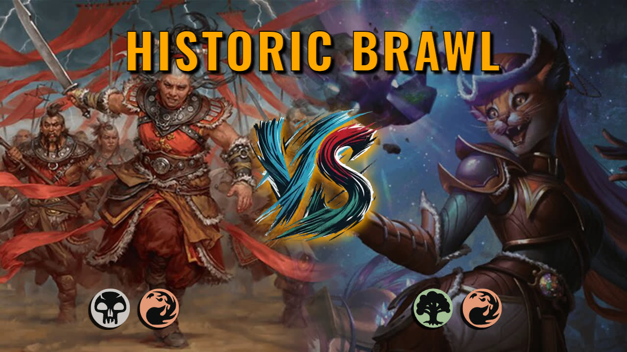 Watch MTG Arena Historic Brawl Video - Alesha, Who Laughs at Fate by saitama VS Roxanne, Starfall Savant by Praisethe... - c38570