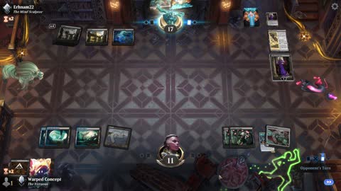 Watch MTG Arena Video Replay - Dimir Midrange by Warped Concept VS Mono Black Midrange by Erhnam22 - Standard Ranked
