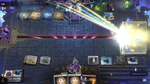 Watch MTG Arena Video Replay - Azorius Midrange by CunicoliGoblin VS Azorius Midrange by 2MC - Standard Event