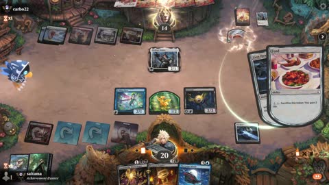 Watch MTG Arena Video Replay - Grixis Midrange by saitama VS Boros Aggro by carbo22 - Premier Draft