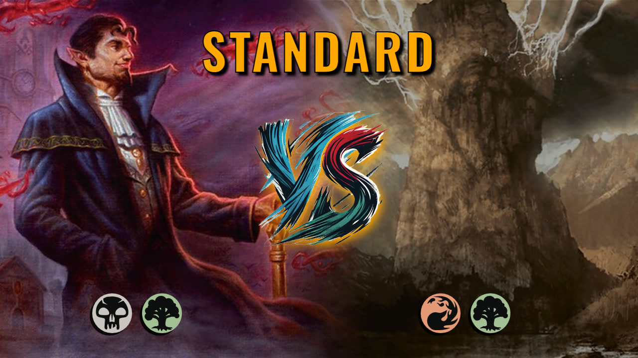 Watch MTG Arena Standard Video - Golgari Aggro by GBThundaII VS Gruul Midrange by DataTothePeople - 8fdefd