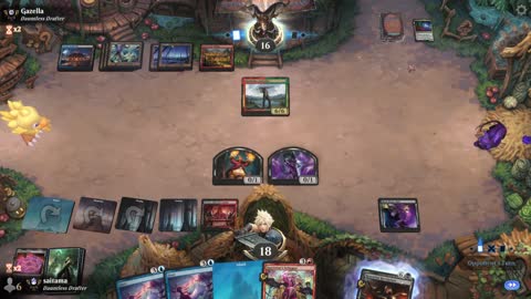 Watch MTG Arena Video Replay - Grixis Midrange by saitama VS Sultai Midrange by Gazella - Premier Draft