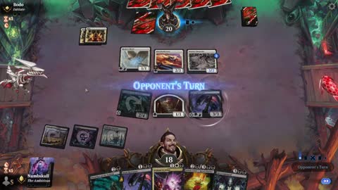 Watch MTG Arena Video Replay - Orzhov Midrange by Numbskull VS Mono White Aggro by Bodo - Traditional Standard Ranked