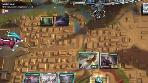 Watch MTG Arena Video Replay - Thalia and The Gitrog Monster by saitama VS Gonti, Canny Acquisitor by Exist2Cease - Historic Brawl