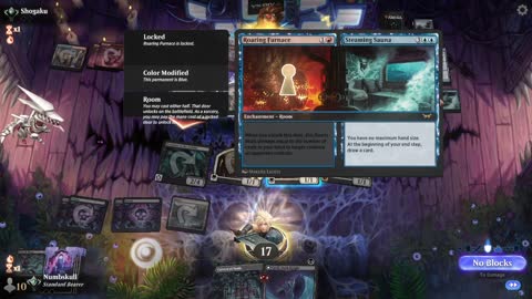 Watch MTG Arena Video Replay - Mono Black Aggro by Numbskull VS Izzet Control by Shogaku - Traditional Standard Ranked