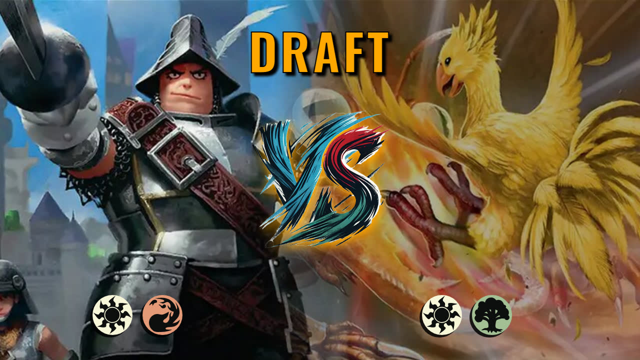 Watch MTG Arena Draft Video - Boros Aggro by saitama VS Selesnya Midrange by Aleura - 48e600