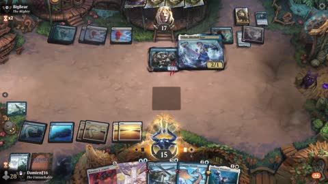 Watch MTG Arena Video Replay - Azorius Midrange by DamienF16 VS Azorius Midrange by BigBear - Premier Draft