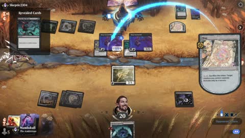 Watch MTG Arena Video Replay - Orzhov Midrange by Numbskull VS Dimir Midrange by Skeptic2304 - Traditional Standard Ranked