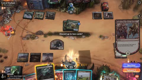 Watch MTG Arena Video Replay - Celes, Rune Knight by saitama VS Tifa Lockhart by Cynical Elephant - Historic Brawl
