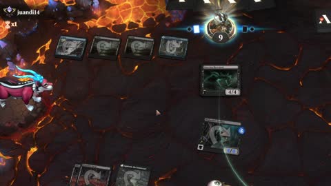Watch MTG Arena Video Replay - Rakdos Midrange by HamHocks42 VS Dimir Aggro by juandi14 - Pioneer Ranked