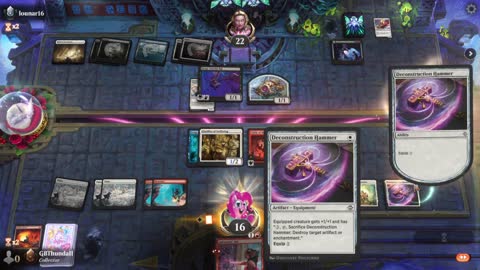 Watch MTG Arena Video Replay - Boros Midrange by GBThundaII VS Esper Aggro by lounar16 - Quick Draft