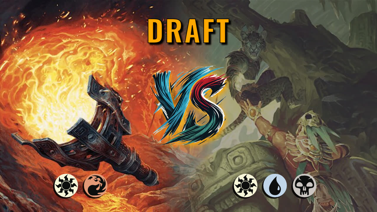 Watch MTG Arena Draft Video - Boros Midrange by GBThundaII VS Esper Aggro by lounar16 - b9763e