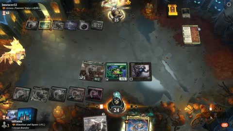 Watch MTG Arena Video Replay - Slimefoot and Squee by saitama VS Atraxa, Praetors' Voice by Jmsracer32 - Historic Brawl