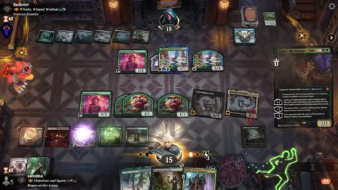 Watch MTG Arena Video Replay - Slimefoot and Squee by saitama VS A-Nadu, Winged Wisdom by Boilerrr - Historic Brawl