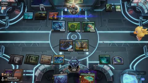 Watch MTG Arena Video Replay - 5 Color Midrange by DamienF16 VS Simic Midrange by Ashimu - Sealed