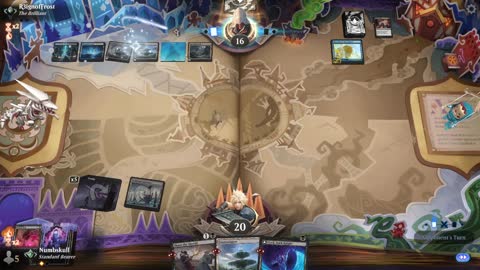Watch MTG Arena Video Replay - Mono Black Aggro by Numbskull VS Dimir Control by R3ignofFrost - Traditional Standard Ranked